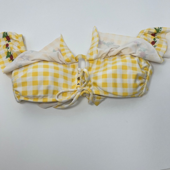 Disney Belle Beauty and the Beast Strapless Bikini Top Only Size Extra Small - Picture 3 of 6